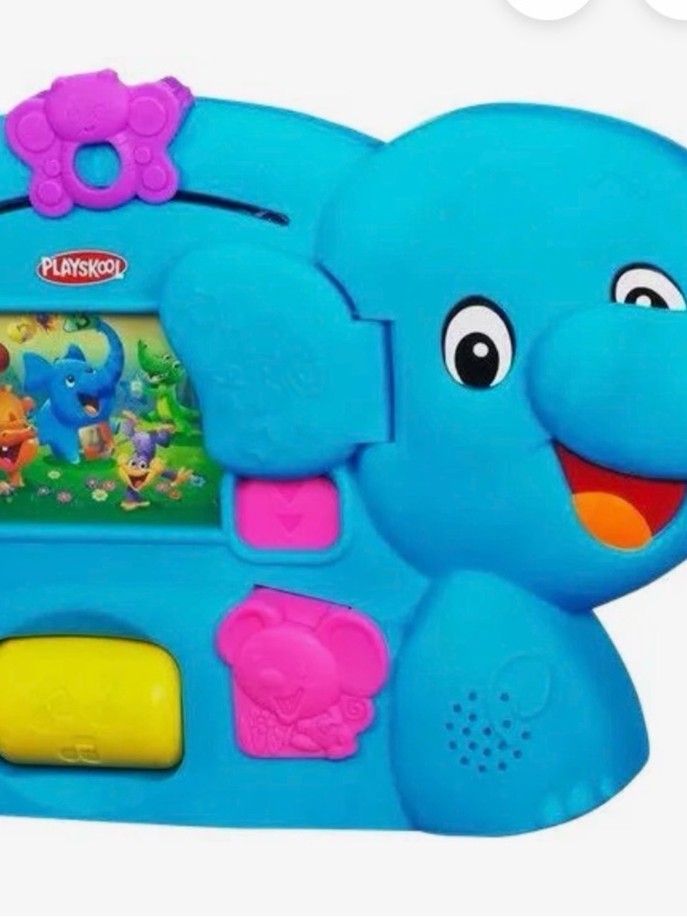 Blue Elephant Learning Toy - Interactive Musical Playset